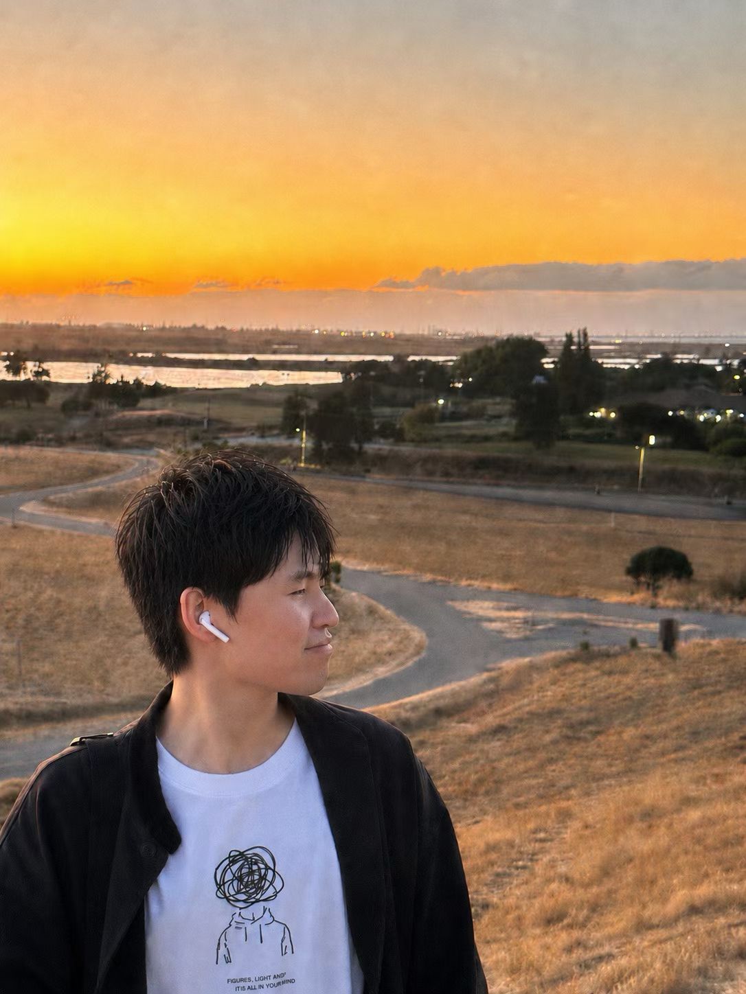 Yifan Sun at sunset